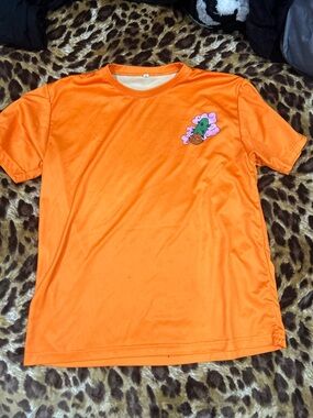 Orange Graphic Tee - “high arnold”